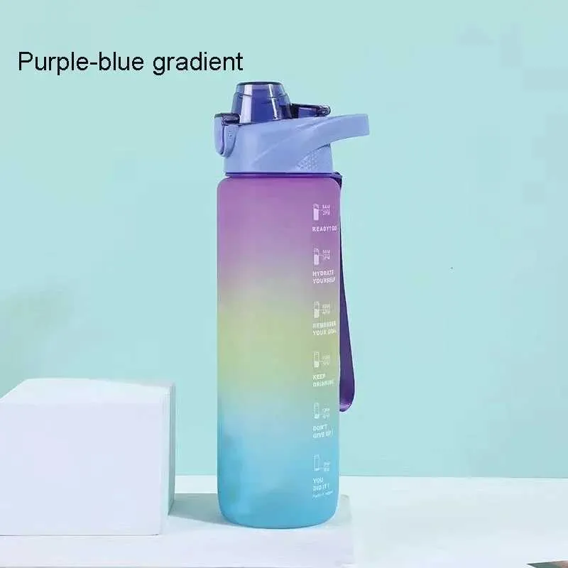 1000ml Large-Capacity Outdoor Water Bottle, Portable Sports Kettle for Fitness, Multi-Color Large Cup - Summer Hydration Flask - Image 8
